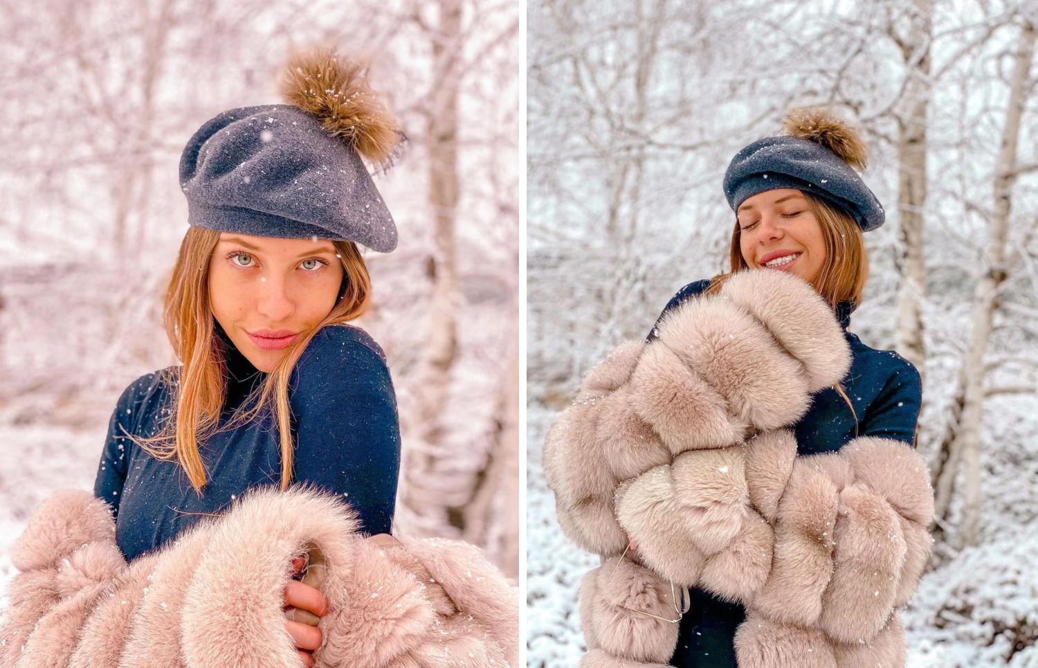 Como niños en la nieve: Filomena hace las delicias de nuestros famosos