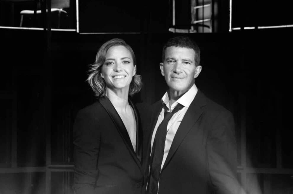 ‘Escenas en blanco y negro’ es el proyecto televisivo de Teatro Soho que Antonio Banderas ha creado en Málaga, y en el que participa junto a María Casado