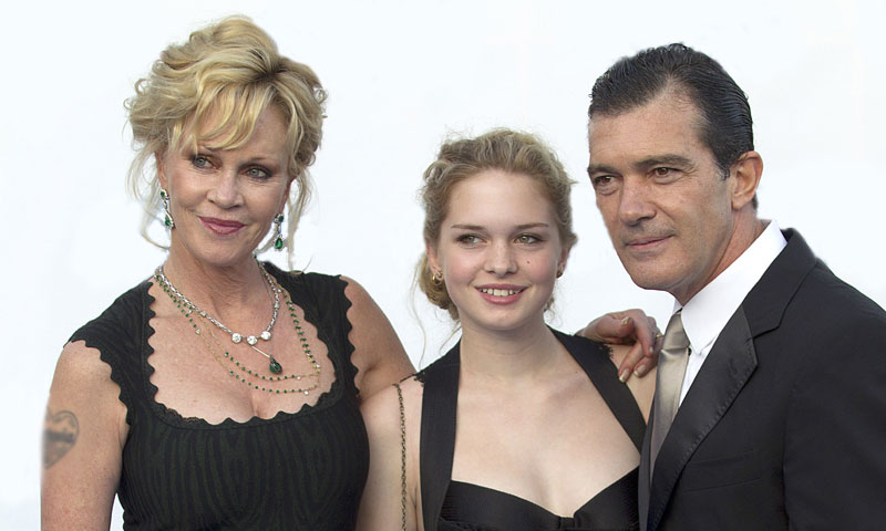 Melanie Griffith Antonio Banderas y Stella del Carmen