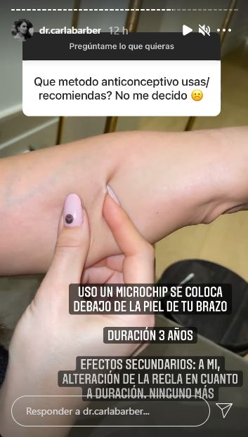 El sorprendente método anticonceptivo de Carla Barber que ha revolucionado Instagram