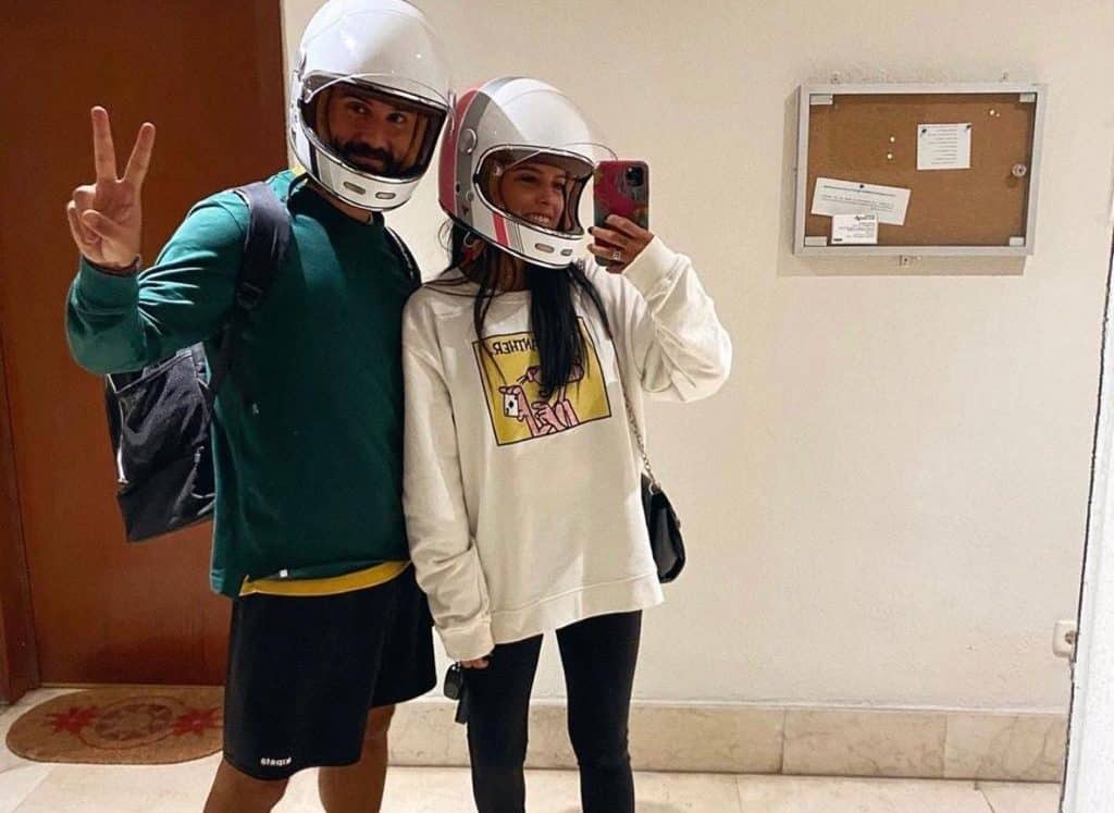Gloria Camila y su novio