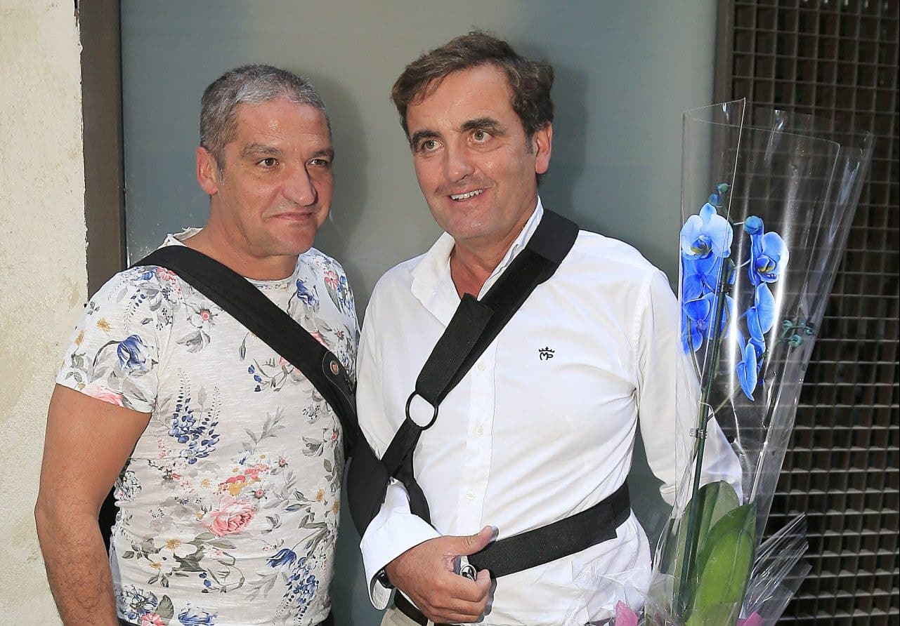 Gustavo González y Antonio Montero