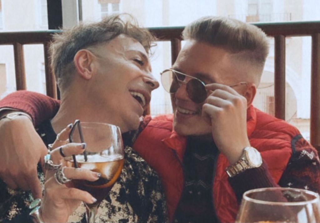 Joao con su nuevo novio