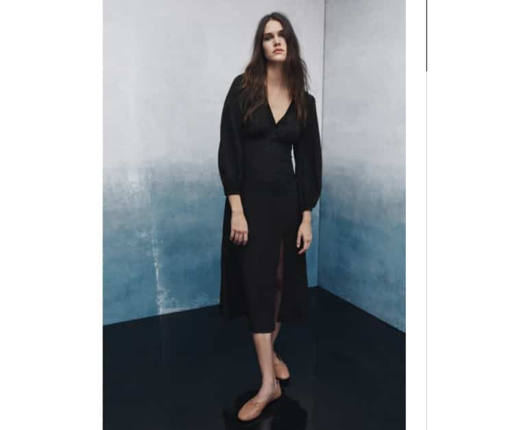 Zara: 3 vestidos negros para vestir como Letizia
