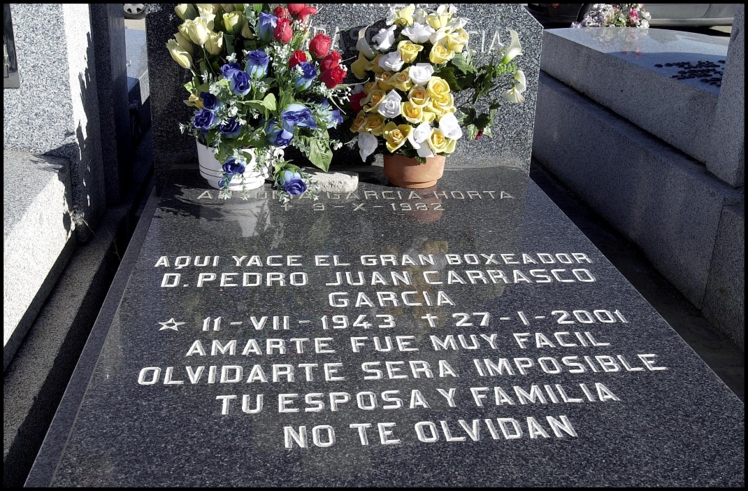 Pedro Carrasco tumba