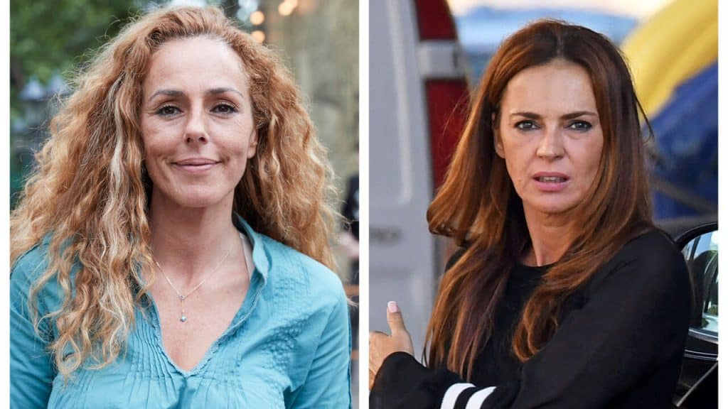 Olga Moreno y Rocío Flores, juntas e indiferentes ante la demanda de Rocío Carrasco La demanda de Rocío Carrasco en contra de la mujer su odiado ex, Antonio David Flores