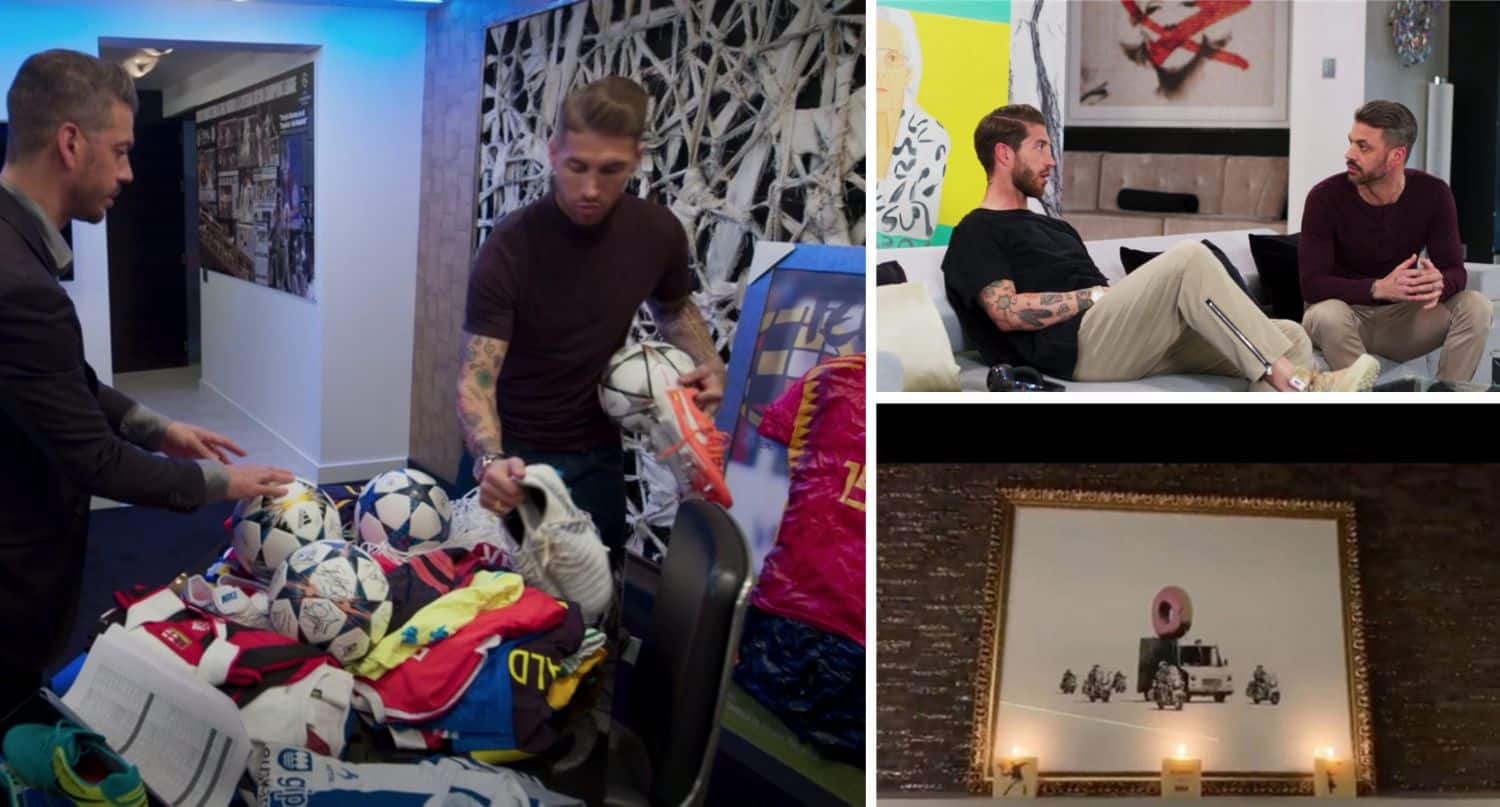 El tesoro oculto que guardan las paredes de la casa de Sergio Ramos y Pilar Rubio