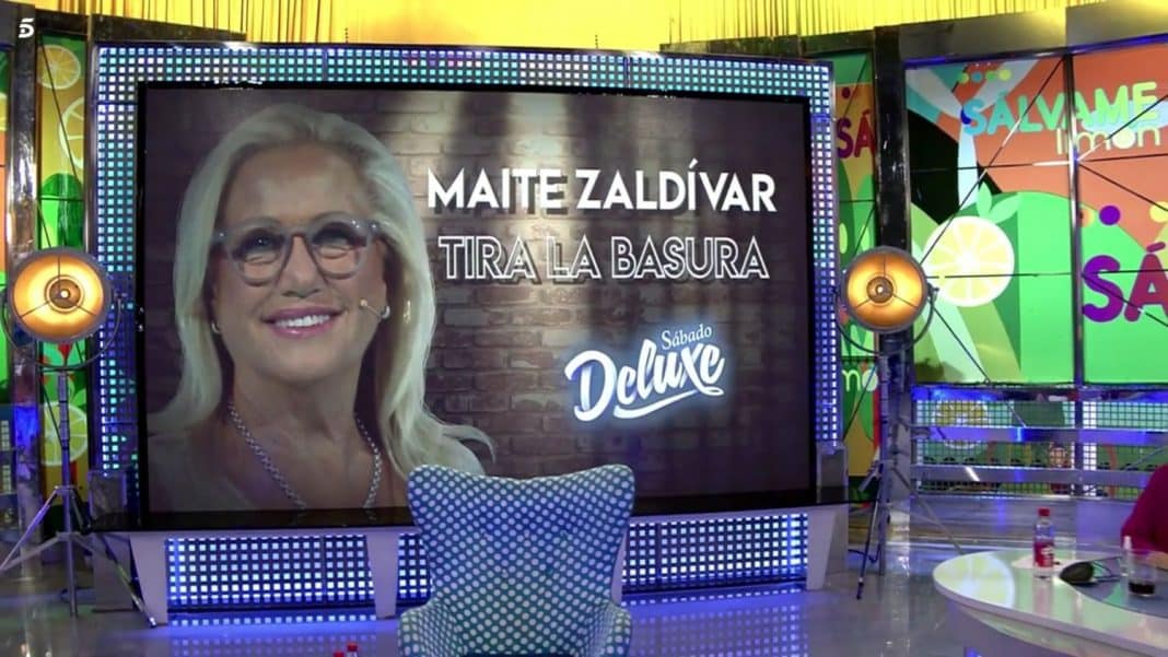 Maite Zaldívar en Sábado Deluxe