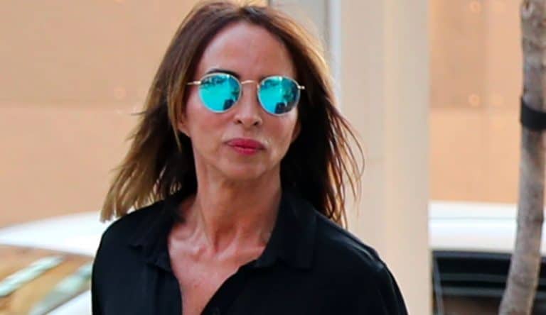 María Patiño disfruta de su familia en su día libre