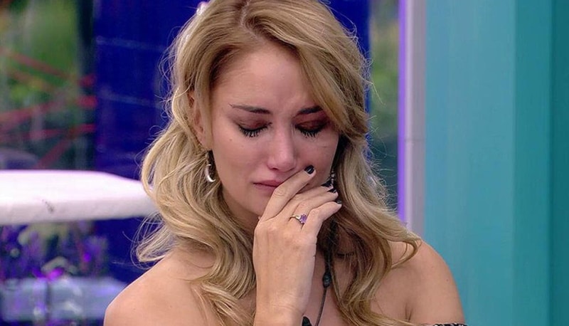 Alba Carrillo llorando en GH VIP