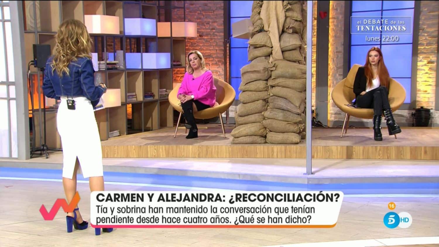 Alejandra Rubio hace las paces con Carmen Borrego