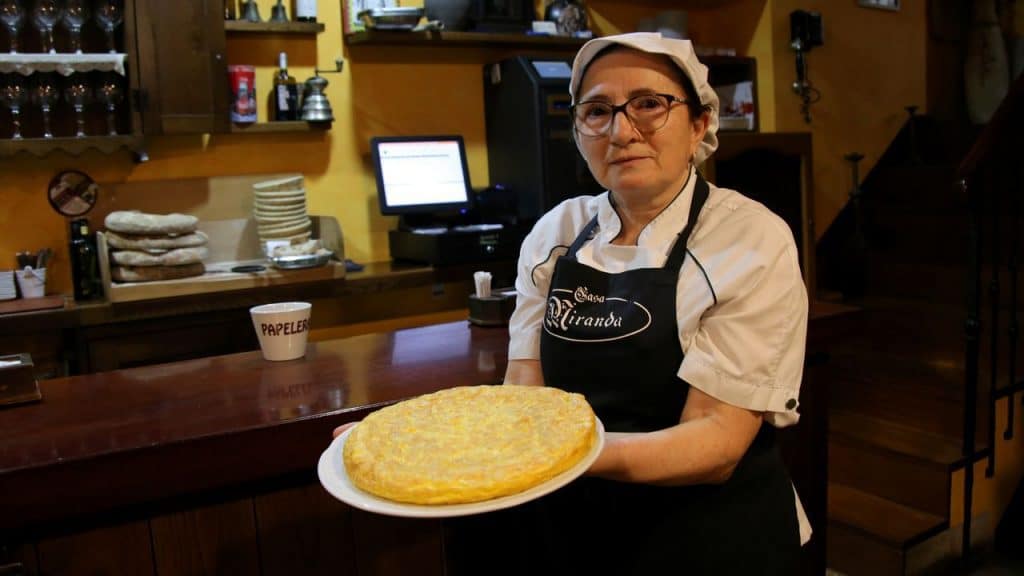 El secreto de la tortilla de patata de Betanzos