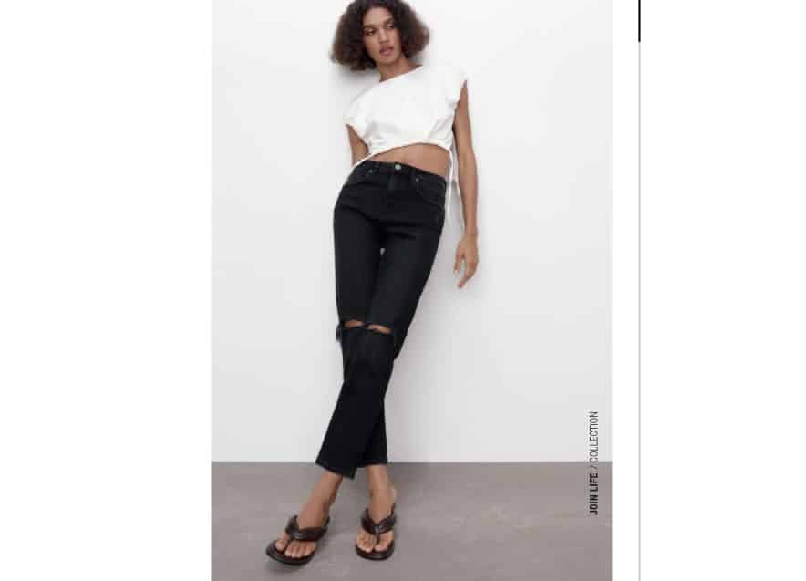 Zara: Consigue tipazo con estos vaqueros por 26 euros, que se venden enrollados