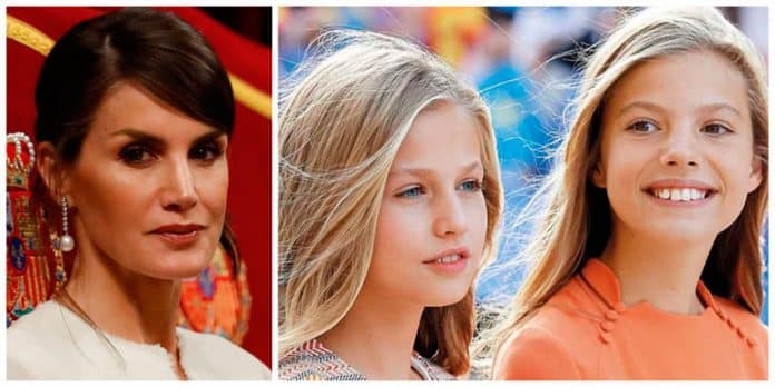Reina Letizia, princesa Leonor e infanta Sofía Ana Rosa Quintana pide ayuda