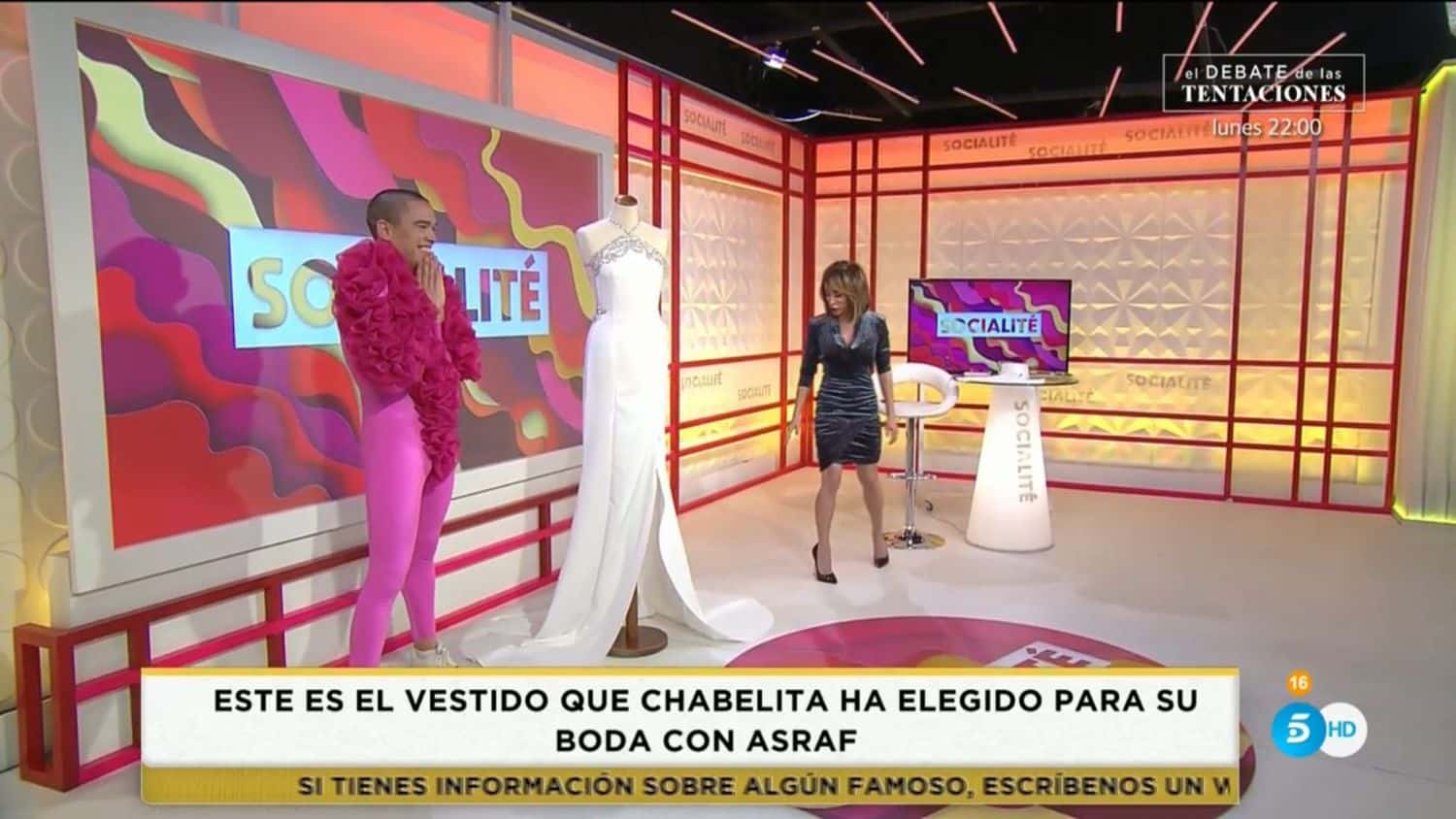 María Patiño desvela el vestido de Isa Pantoja