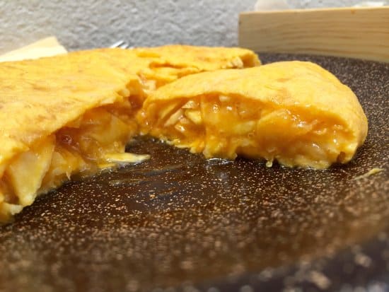 El secreto de la tortilla de patata de Betanzos