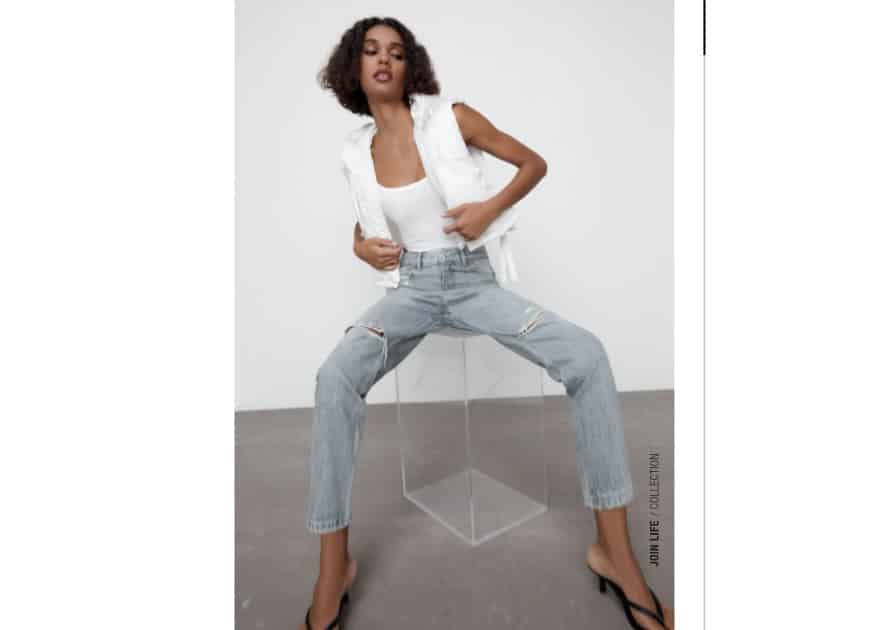 Zara: Consigue tipazo con estos vaqueros por 26 euros, que se venden enrollados