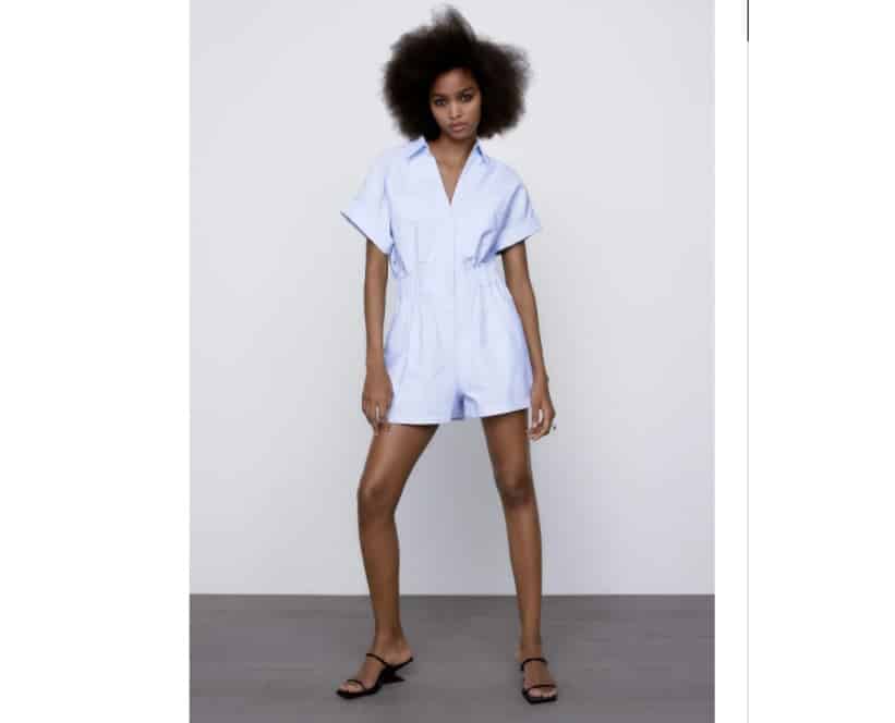Zara: El mono denim roto que sienta de maravilla