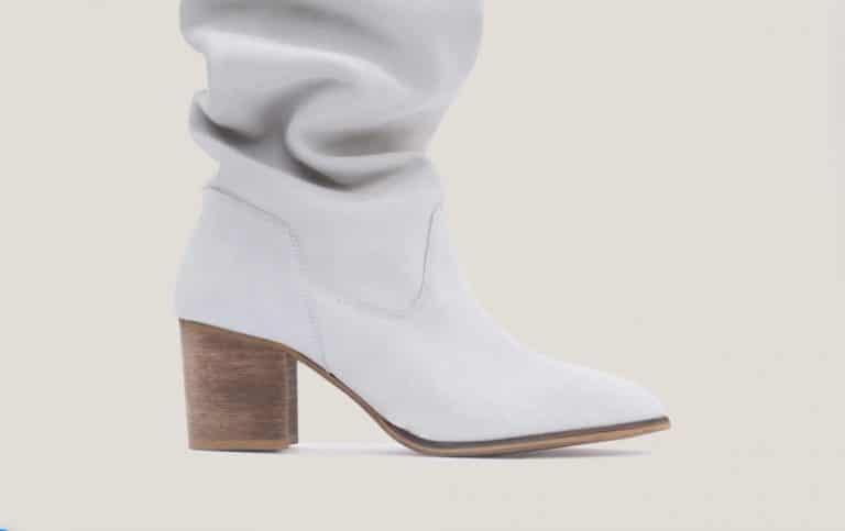 botas blancas