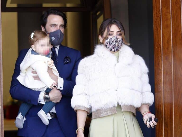 Elena Tablada y Javier Ungría: así han celebrado el bautizo de Camila