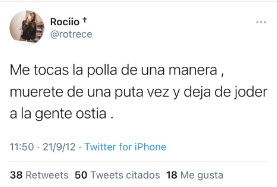 Se filtran los mensajes de Rocío Flores humillando a Fidel Albiac: "Muérete ya"