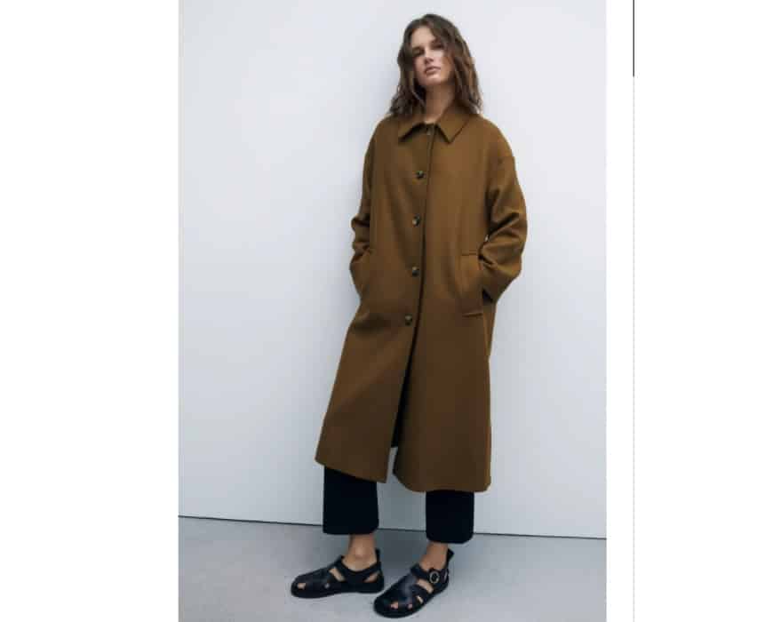Zara: aprovecha los suculentos descuentos en abrigos pensando en el año que viene
