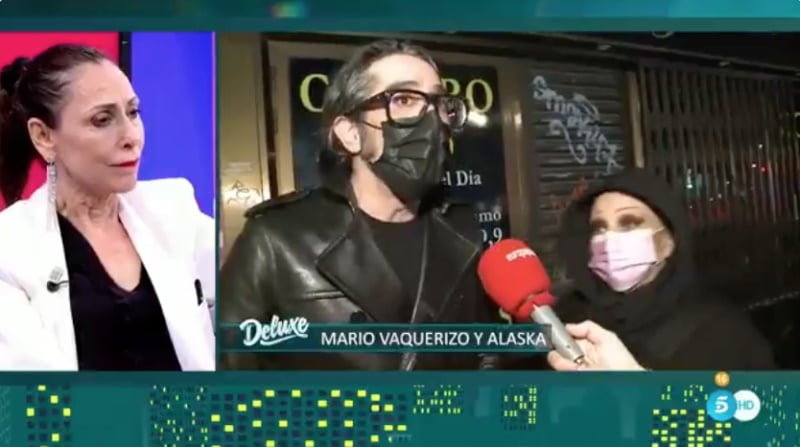 Alaska y Mario negacionistas