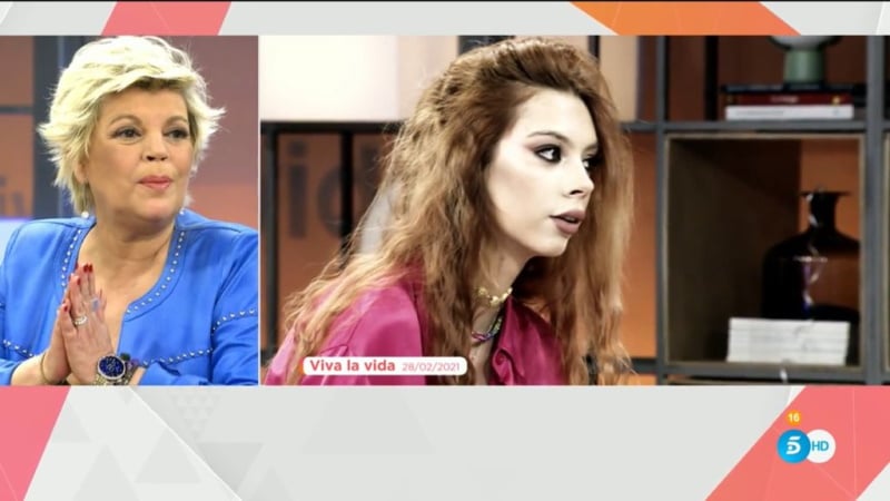 Terelu y Alejandra Rubio en Viva la vida
