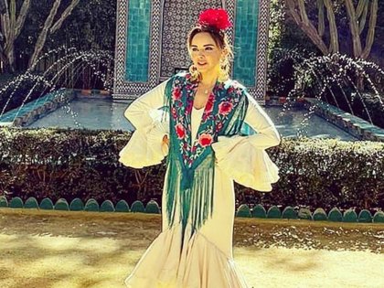 Chenoa sorprende y enamora con su look más "flamenco" bisbal cotilleo