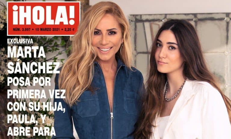 Marta Sánchez, feliz por la graduación de Paula aunque: «No quiere que hable mucho de ella»