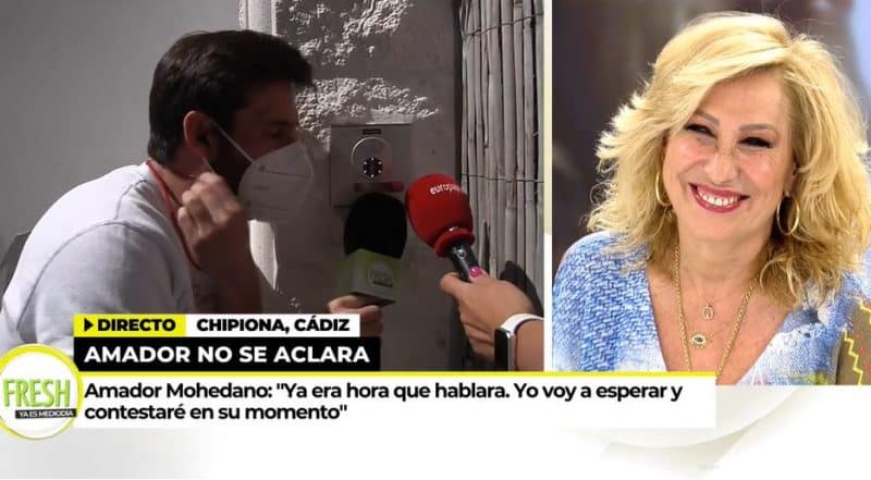 Rosa Benito y Amador Mohedano se juntan para dar un zasca a Rocío Carrasco