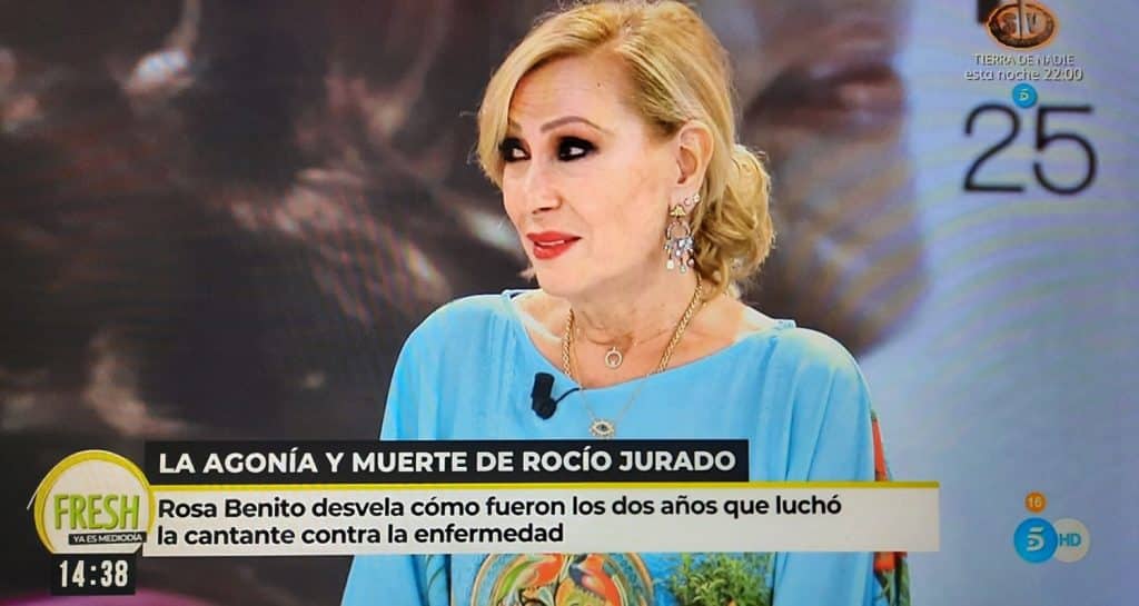 Rosa Benito sigue largando sobre la familia Jurado a pesar de ser tachada de chivata