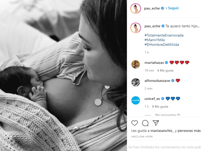 Paula Echevarría comparte su imagen más tierna con "el nuevo hombre de su vida", Miguel jr