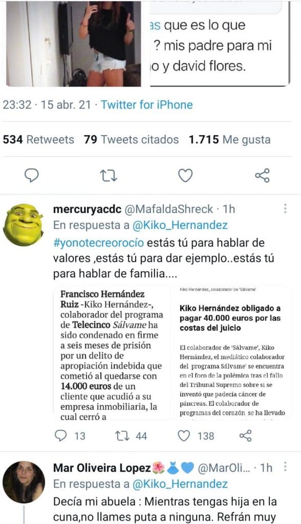 Un cáncer y problemas con su familia: sale a la luz el pasado de Kiko Hernández por culpa de Olga Moreno