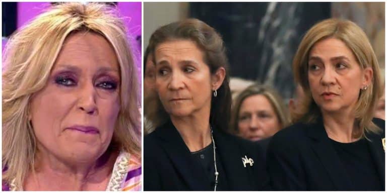 Lydia Lozano estalla con las infantas por la muerte de su hermano