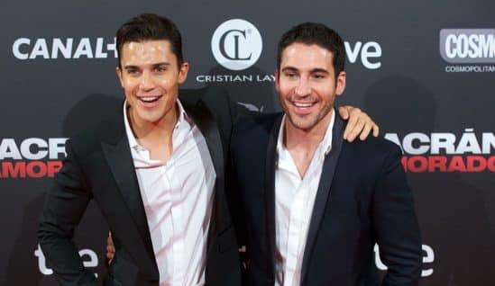 miguel angel silvestre y alex gonzalez enfrentamiento