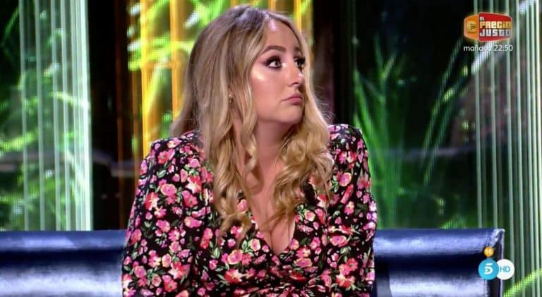 Rocío Flores no da crédito a la emisión de sus famosos audios en Socialité