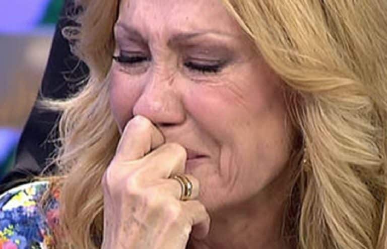 Rosa Benito, entristecida por el fallecimiento del padre de Antonio Tejado, abuelo de su nieto mayor
