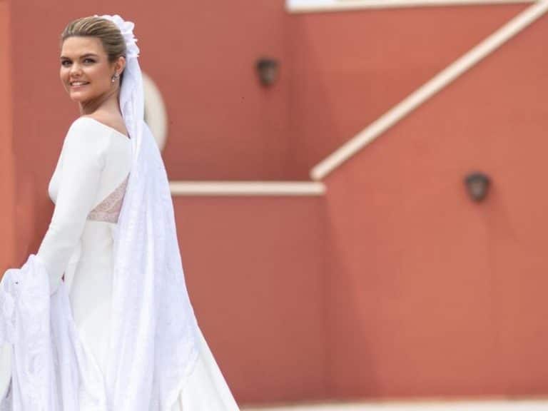 Así es el espectacular vestido de novia de Alejandra Ruiz de Rato