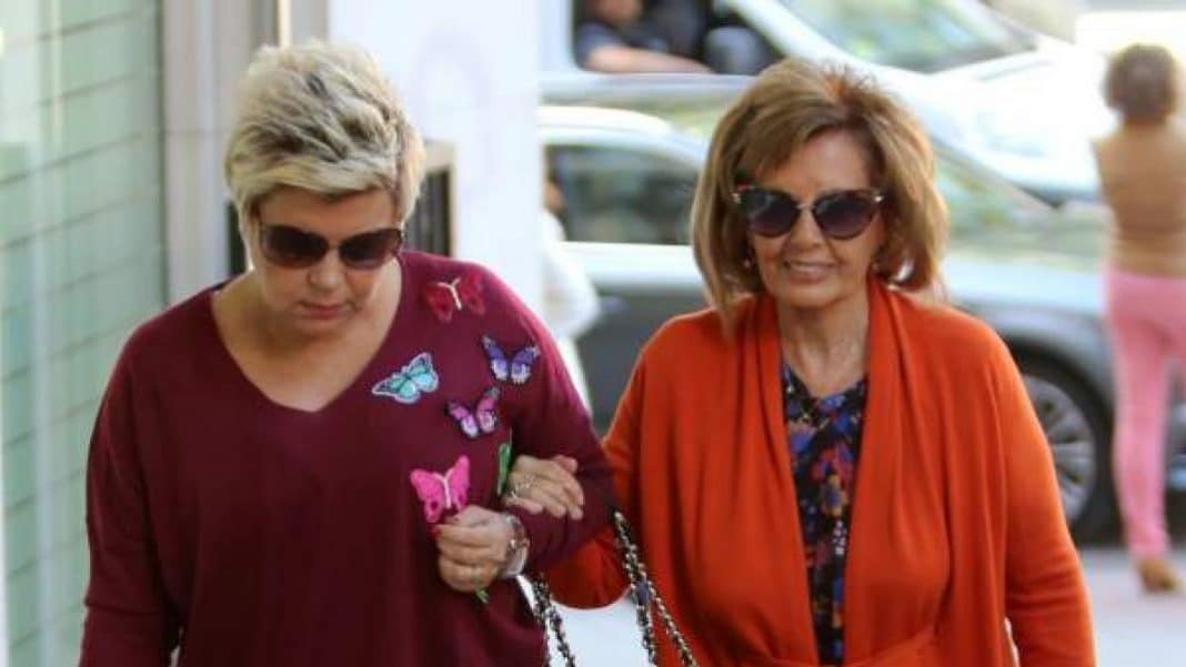 Teresa Campos se refugia en sus hijas Terelu y Carmen tras las imágenes de Bárbara Rey con Edmundo