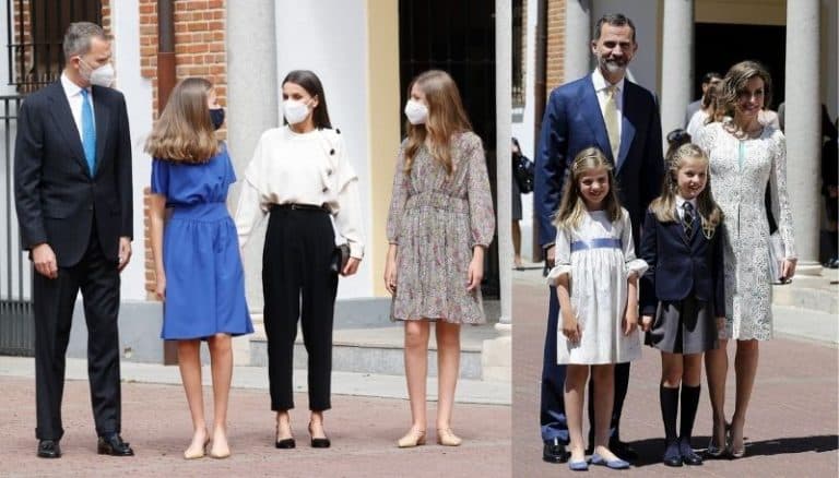Reina Letizia, Leonor y Sofía: de la sofisticada comunión a una confirmación cercana