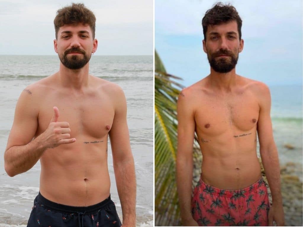 Alejandro Albalá cambio fisico