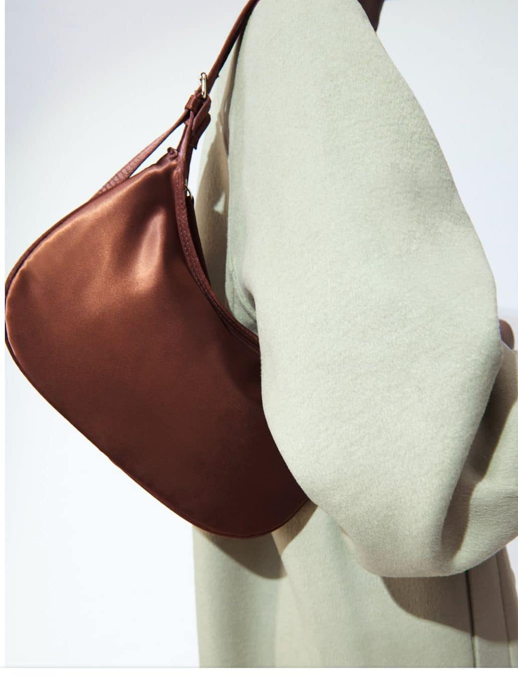 bolso satinado