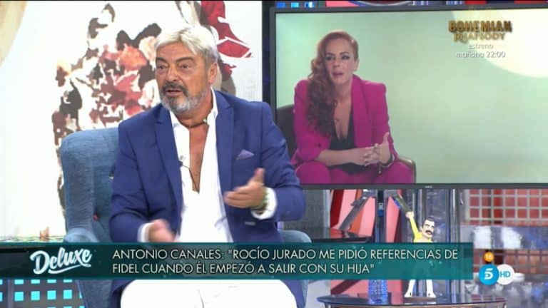 Antonio Canales da la espalda a Olga Moreno: «Espero que se haga justicia con Rocío Carrasco»