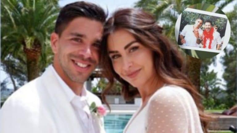 Simeone celebra por todo lo alto la boda de su hijo, Giovanni Simeone