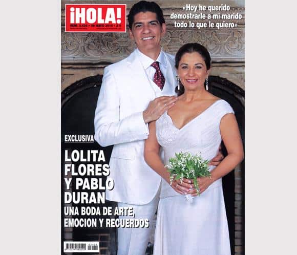 Lolita Flores y Pablo Durán