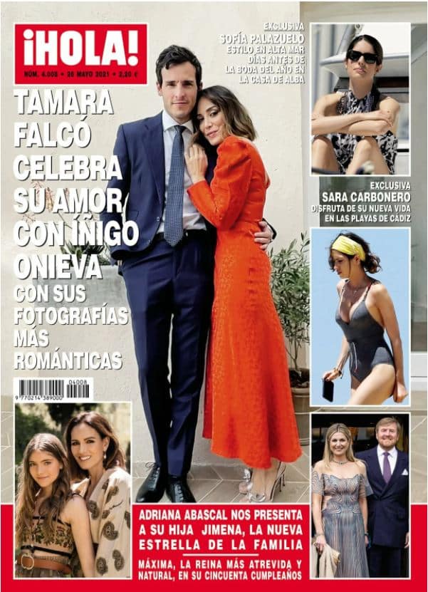 hola revista iñigo tamara