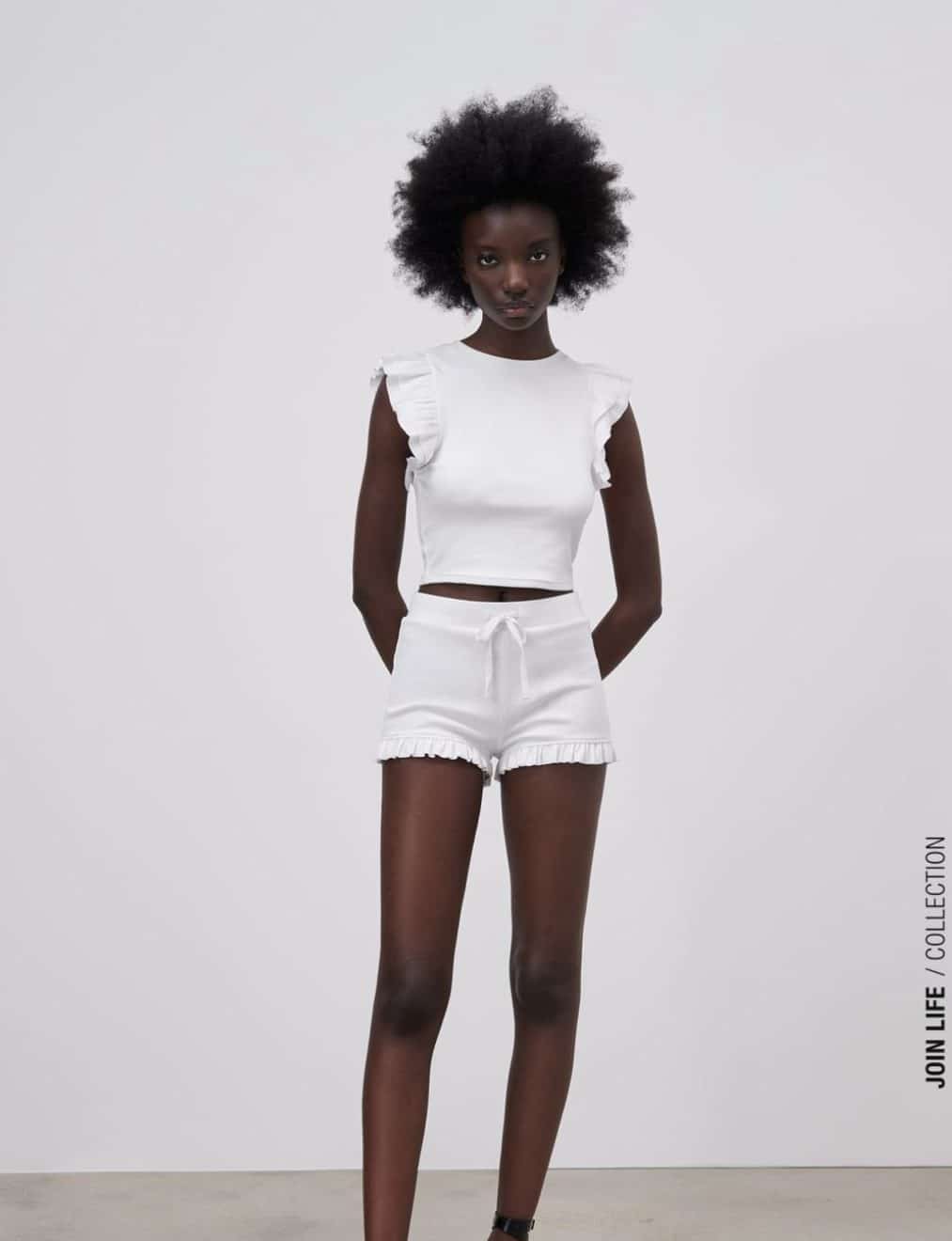 shorts volantes
