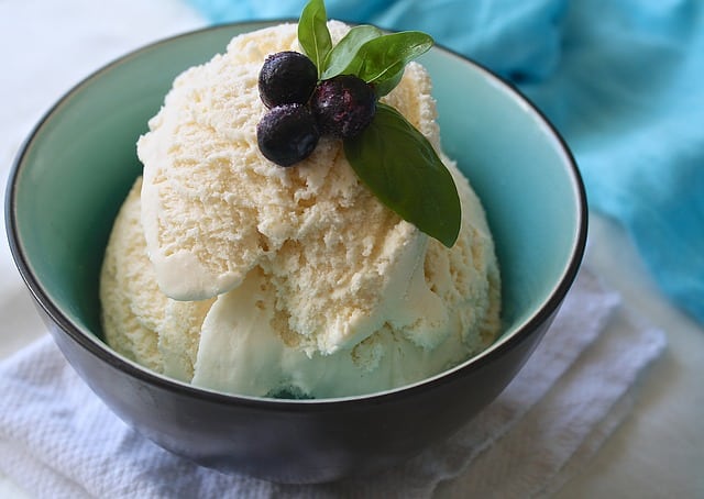 receta helado