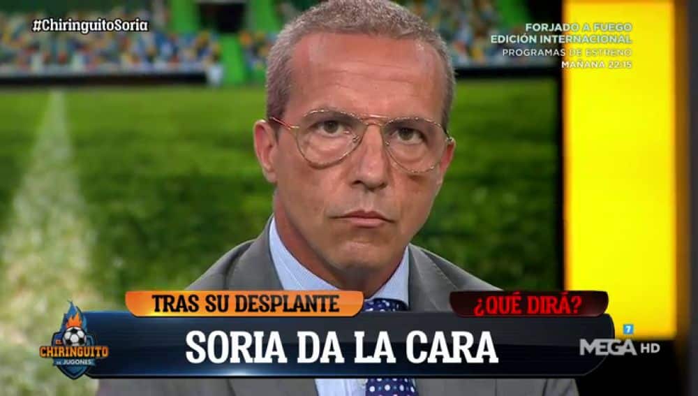 cristobal soria da la cara